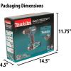 image:imageMakita FD07R1 12V MAX CXT LithiumIon Brushless Cordless DriverDrill Kit 38