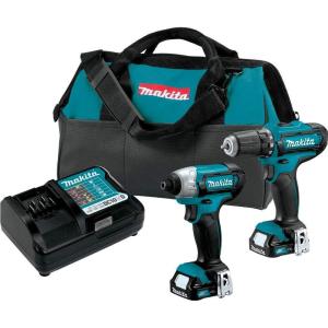image:imageMakita CT226 12V max CXT LithiumIon Cordless 2Pc Combo Kit 15AhDrill combo kit