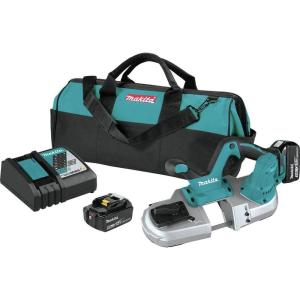 image:imageMakita XBP03T 18V LXT LithiumIon Cordless Compact Band Saw Kit 50AhKit