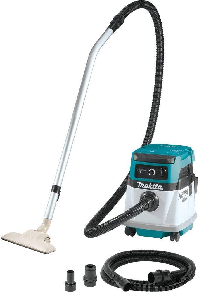 image:imageMakita XCV13Z 18V X2 LXT LithiumIon 36V CordlessCorded 4 Gallon HEPA Filter Dry Dust ExtractorVacuum Tool OnlyDust Extractor Kit