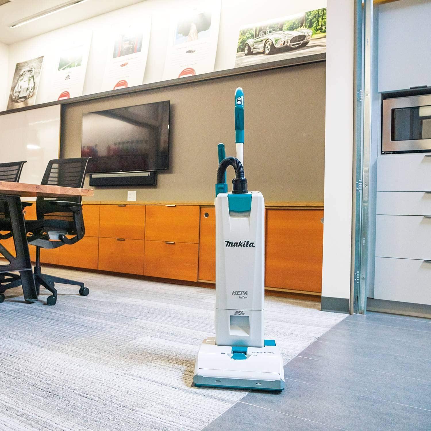 image:imageMakita XCV19Z 18V X2 36V LXT LithiumIon Brushless Cordless 13 Gallon HEPA Filter 12 Upright Vacuum Tool OnlyTool Only