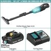 image:imageMakita XLC03R1BX4 18V LXT Lithiumion Compact Brushless Cordless Vacuum Kit Trigger wLock 20AhWhite