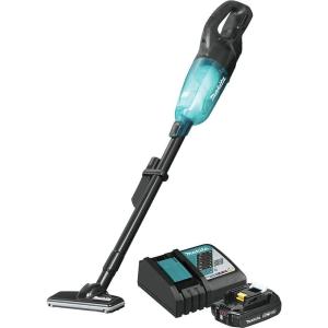 image:imageMakita XLC03R1BX4 18V LXT Lithiumion Compact Brushless Cordless Vacuum Kit Trigger wLock 20AhBlack