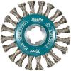 image:imageMakita D72590 XLock 412 Stainless Steel Full Cable Knotted Twist Wire Wheel