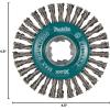 image:imageMakita D72659 XLock 412 Carbon Steel Stringer Bead Twist Wire Wheel