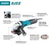 image:imageMakita GA4591 412 SJSII HighPower Angle Grinder wBrake