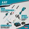 image:imageMakita XUX02SM1X5 18V LXT Brushless Couple Shaft Power Head Kit wString Trimmer Pole Saw amp Articulating Hedge Trimmer Attachments 40AhCouple Shaft Power Head Kit