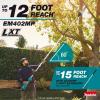 image:imageMakita XUX02SM1X5 18V LXT Brushless Couple Shaft Power Head Kit wString Trimmer Pole Saw amp Articulating Hedge Trimmer Attachments 40AhCouple Shaft Power Head Kit