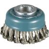 image:imageMakita D72578 XLock 318 Stainless Steel Knot Wire Cup Brush