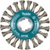 image:imageMakita D72590 XLock 412 Stainless Steel Full Cable Knotted Twist Wire Wheel