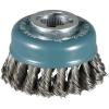 image:imageMakita D72615 XLock 318 Carbon Steel Knot Thin Wire Cup Brush