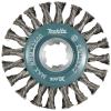 image:imageMakita D72643 XLock 412 Carbon Steel Full Cable Knotted Twist Wire Wheel
