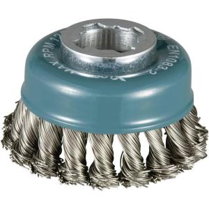 image:imageMakita D72578 XLock 318 Stainless Steel Knot Wire Cup Brush