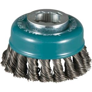 image:imageMakita D72621 XLock 318 Carbon Steel Knot Wire Cup Brush