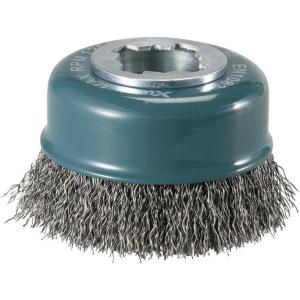 image:imageMakita D72637 XLock 3 Carbon Steel Crimped Wire Cup Brush