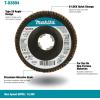 image:imageMakita T03894 XLock 412 40 Grit Type 29 Angled Grinding and Polishing Flap Disc for XLock and All 78 Arbor Grinders