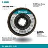 image:imageMakita T03925 XLock 412 40 Grit Type 27 Flat Blending and Finishing Flap Disc for XLock and All 78 Arbor Grinders45 inches
