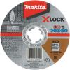image:imageMakita E00474 XLock 5 x 045 x 78 Type 1 General Purpose 60 Grit Thin CutOff Wheel for Metal and Stainless Steel Cutting