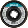 image:imageMakita T03953 XLock 412 120 Grit Type 27 Flat Blending and Finishing Flap Disc for XLock and All 78 Arbor Grinders