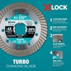 image:imageMakita E07244 XLock 5 Turbo Rim Diamond Blade for Masonry Cutting