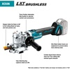 image:imageMakita XCS06T1 18V LXT LithiumIon Brushless Cordless Steel Rod FlushCutter Kit 50AhFlush Cutter Only