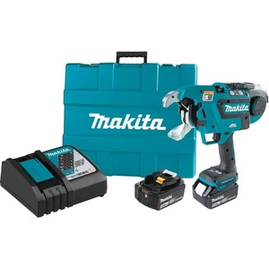image:imageMakita XRT02TK 18V LXT LithiumIon Brushless Cordless Deep Capacity Rebar Tying Tool Kit 50AhRebar Tyer