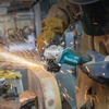 image:imageMakita XAG11T 18V LXT LithiumIon Brushless Cordless 412  5 Paddle Switch CutOffAngle Grinder Kit with Electric Brake 50AhKit