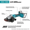 image:imageMakita XAG22ZU1 18V X2 LXT LithiumIon 36V Brushless Cordless 7 Paddle Switch CutOffAngle Grinder with Electric Brake and AWS Tool Only