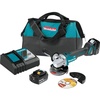 image:imageMakita XAG04T 18V LXT BL 412 5 CutOffAngle Grinder Kit