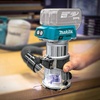 image:imageMakita XTR01Z 18V LXT LithiumIon Brushless Cordless Compact RouterRouter Only