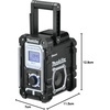 image:imageMakita XRM06B 18V LXT LithiumIon Cordless Bluetooth Job Site Radio