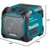 image:imageMakita XRM11 18V LXT  12V max CXT LithiumIon Cordless Bluetooth Job Site Speaker Tool Only