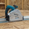 image:imageMakita SP6000J1 612 Plunge Circular Saw Kit with Stackable Tool case and 55 Guide Rail BlueSaw
