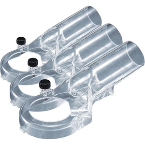 image:imageMakita 1947338 Dust Extracting Nozzle with RT0700CX3 Plunge BaseSmall Pack of 3