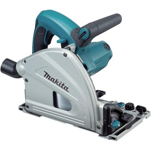 image:imageMakita SP6000J1 612 Plunge Circular Saw Kit with Stackable Tool case and 55 Guide Rail BlueSaw