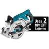 image:imageMakita XSR01PT 36V 18V X2 LXT Brushless Rear Handle 714 Circular Saw Kit 50AhCirc Saw Only