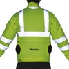 image:imageMakita DFJ214ZS 18V LXT LithiumIon Cordless High Visibility Fan Jacket Jacket Only S3XLarge