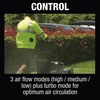 image:imageMakita DFJ214ZS 18V LXT LithiumIon Cordless High Visibility Fan Jacket Jacket Only SSmall
