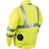 image:imageMakita DFJ214ZS 18V LXT LithiumIon Cordless High Visibility Fan Jacket Jacket Only SSmall
