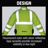 image:imageMakita DFJ214ZS 18V LXT LithiumIon Cordless High Visibility Fan Jacket Jacket Only SSmall