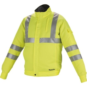 image:imageMakita DFJ214ZS 18V LXT LithiumIon Cordless High Visibility Fan Jacket Jacket Only SSmall