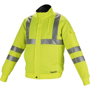 image:imageMakita DFJ214ZS 18V LXT LithiumIon Cordless High Visibility Fan Jacket Jacket Only SXXLarge