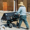 image:imageMakita XUC01X1 36V 18V X2 LXT Brushless PowerAssisted Wheelbarrow Tool OnlyFlat Dolly  Kit