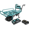 image:imageMakita XUC01X1 36V 18V X2 LXT Brushless PowerAssisted Wheelbarrow Tool OnlyFlat Dolly  Kit
