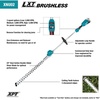 image:imageMakita XNU02T LithiumIon Brushless Cordless 50Ah 18V LXT 24 Pole Hedge Trimmer Kit TealPole Hedge Trimmer Kit