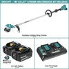 image:imageMakita XRU15PT 36V 18V X2 LXT Brushless String Trimmer Kit 50AhTrimmer Kit