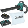 image:imageMakita XBU04PTV 36V 18V X2 LXT Brushless Blower Kit with Vacuum Attachment Kit 50AhBlower Kit w Vac Attach