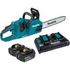 image:imageMakita XCU07Z 18V X2 36V LXT LithiumIon Brushless Cordless 14 Chain Saw Tool Only TealChainsaw Kit