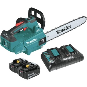image:imageMakita XCU09Z LithiumIon Brushless Cordless 18V X2 36V LXT 16 Top Handle Chain Saw Tool Only TealChainsaw Kit