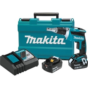 image:imageMakita XSF03T 18V LXT LithiumIon COMPACT Brushless Cordless Drywall Screwdriver Kit 50AhKit 50Ah